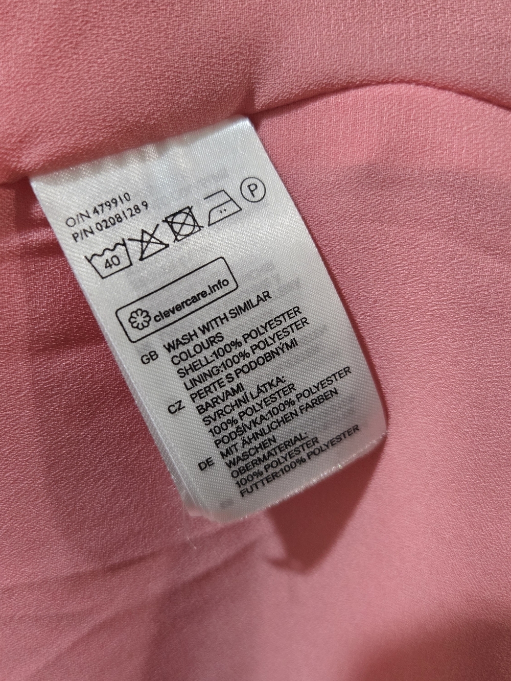 Pink Ruffle Chiffon Dress - Picture 4 of 6